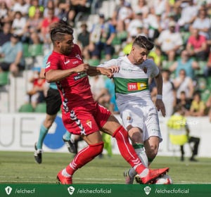 Elche y Real Murcia se enfrentaron. por última vez, con motivo de la promoción de ascenso a Segunda División en la temporada 2017/18. Elche y Real Murcia se enfrentaron. por última vez, con motivo de la promoción de ascenso a Segunda División en la temporada 2017/18.