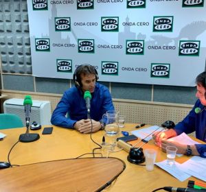 Julen Lopetegui en El Transistor junto a José Ramón de la Morena Julen Lopetegui en El Transistor junto a José Ramón de la Morena
