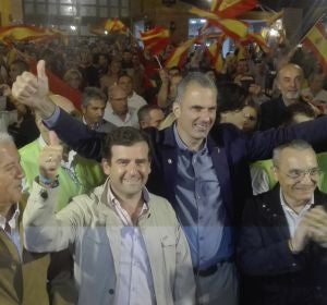 Javier Ortega Smith ha participado en un mitin de Vox en Ciudad Real Javier Ortega Smith ha participado en un mitin de Vox en Ciudad Real
