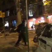Disturbios entre manifestantes y policía en las protestas por la sentencia del procés en Barcelona Disturbios entre manifestantes y policía en las protestas por la sentencia del procés en Barcelona