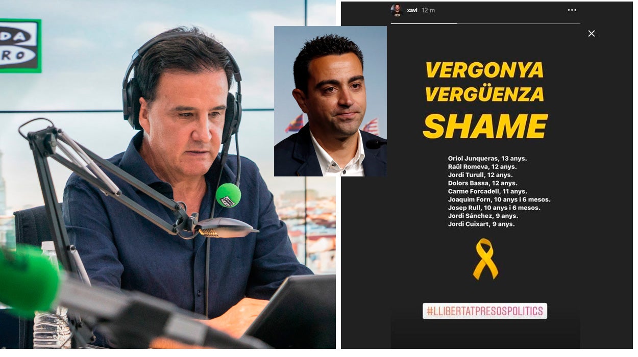 José Ramón de la Morena: "Al Xavi que yo conocí no le daba vergüenza la justicia española" José Ramón de la Morena: "Al Xavi que yo conocí no le daba vergüenza la justicia española"