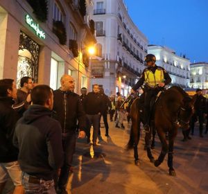 Concentración en Madrid en protesta contra la sentencia del procés Concentración en Madrid en protesta contra la sentencia del procés