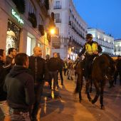 Concentración en Madrid en protesta contra la sentencia del procés