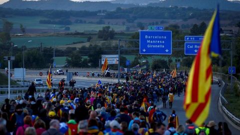 Marchas en Catalu&ntilde;a