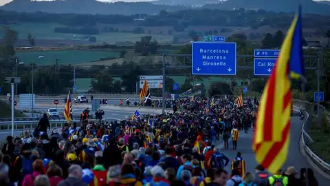Marchas en Cataluña Marchas en Cataluña