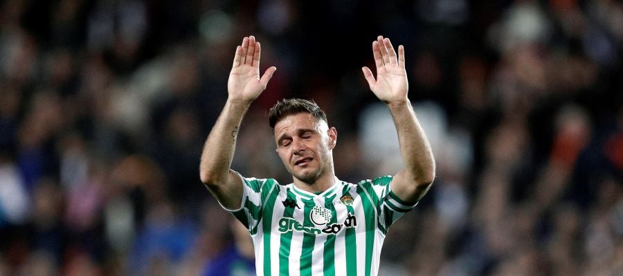 Joaquín durante un partido Joaquín durante un partido