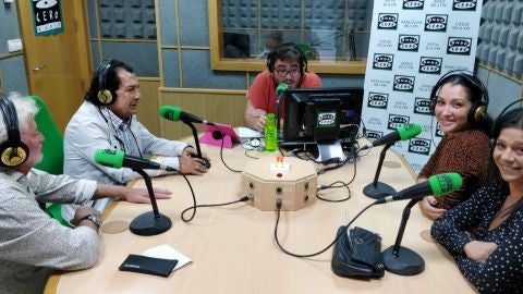 Instantes hoy de la entrevista en M&aacute;s de Uno C&aacute;diz