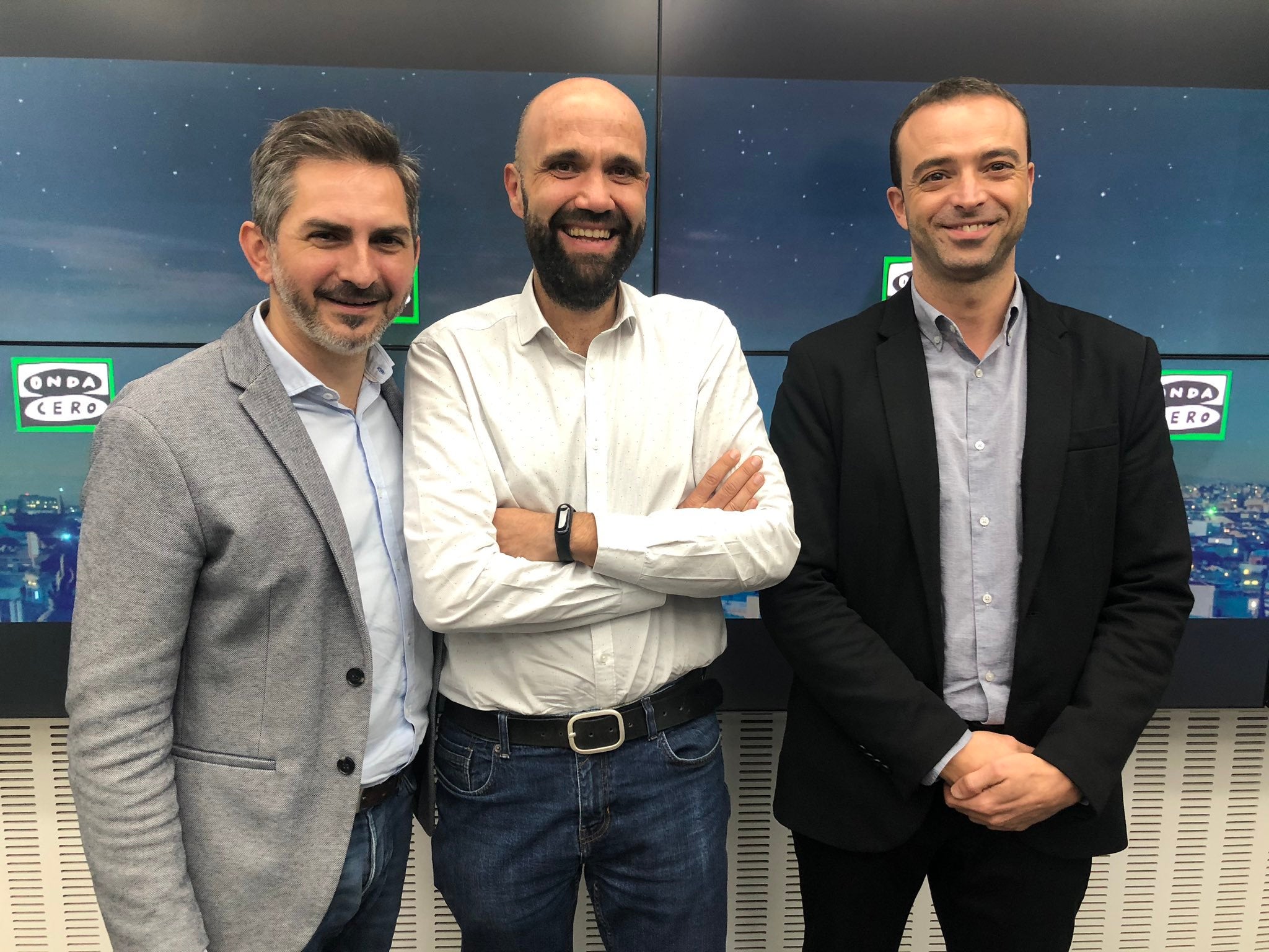 Cara a cara entre Alfredo González y Pepe Aniorte Cara a cara entre Alfredo González y Pepe Aniorte