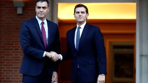 Pedro Sánchez y Albert Rivera Pedro Sánchez y Albert Rivera
