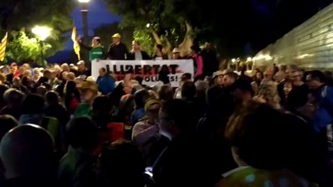 El independentismo inicia las 'Marchas por la libertad' para protestar contra la sentencia del 'proc&eacute;s' 