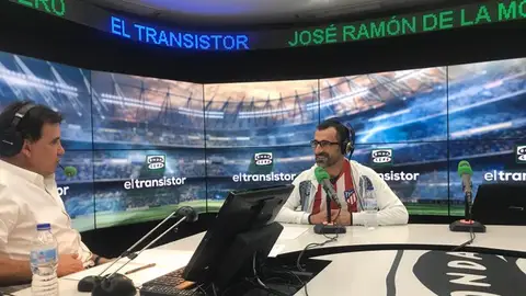 Jesús Ángel García Bragado en El Transistor con José Ramón de la Morena Jesús Ángel García Bragado en El Transistor con José Ramón de la Morena