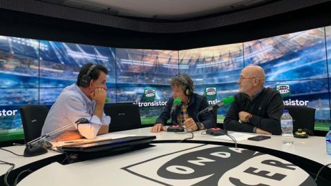 Carlos Soria en El Transistor junto a Jos&eacute; Ram&oacute;n de la Morena y Sebas &Aacute;lvaro