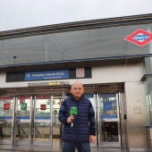 El Borrascas en el metro de Hospital Infanta Sofía