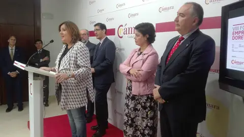 Patricia Franco y otras autoridades han estado presentes en el Foro de Emprendedores de la Cámara de Ciudad Real Patricia Franco y otras autoridades han estado presentes en el Foro de Emprendedores de la Cámara de Ciudad Real