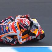 Salvaje salvada de Marc Márquez en Phillip Island