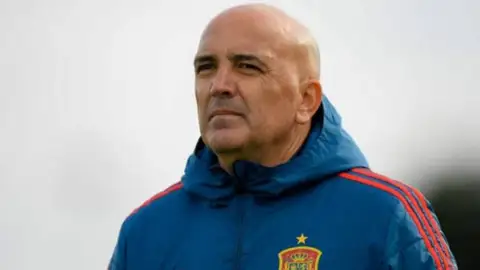 David Sordo, seleccionador sub-17. David Sordo, seleccionador sub-17.