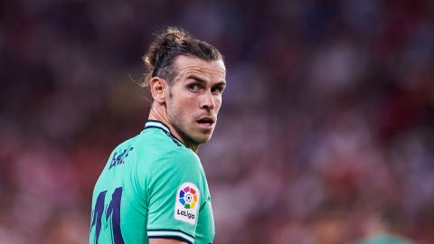 Gareth Bale, durante un partido del Real Madrid