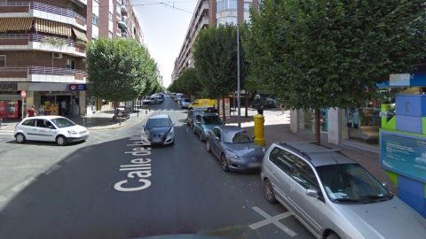 El atraco ha tenido lugar en una tienda de telefon&iacute;a de la calle La Mata