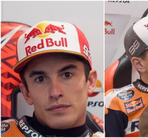 Márquez y Lorenzo en los entrenamientos del GP de Australia Márquez y Lorenzo en los entrenamientos del GP de Australia