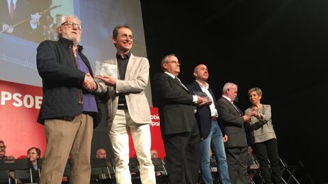 Pedro Duque en el acto celebrado en el centro de congresos Ciutat d'Elx.