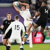 Inglaterra da la sorpresa y elimina a los All Blacks para meterse en la final del Mundial de Rugby