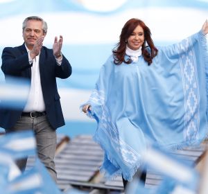 Alberto Fernández y Cristina Fernández Kirchner Alberto Fernández y Cristina Fernández Kirchner