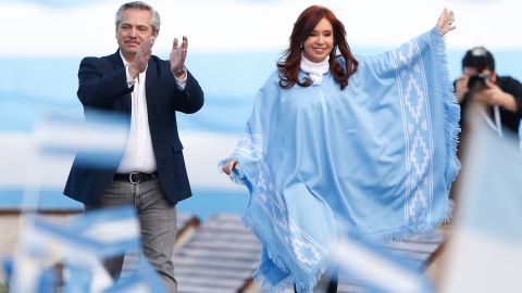 Alberto Fern&aacute;ndez y Cristina Fern&aacute;ndez Kirchner