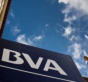 Cajero de un banco BBVA