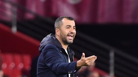 Diego Mart&iacute;nez, entrenador del Granada