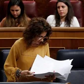 La ministra de Hacienda en funciones, María Jesús Montero. EFE La ministra de Hacienda en funciones, María Jesús Montero. EFE