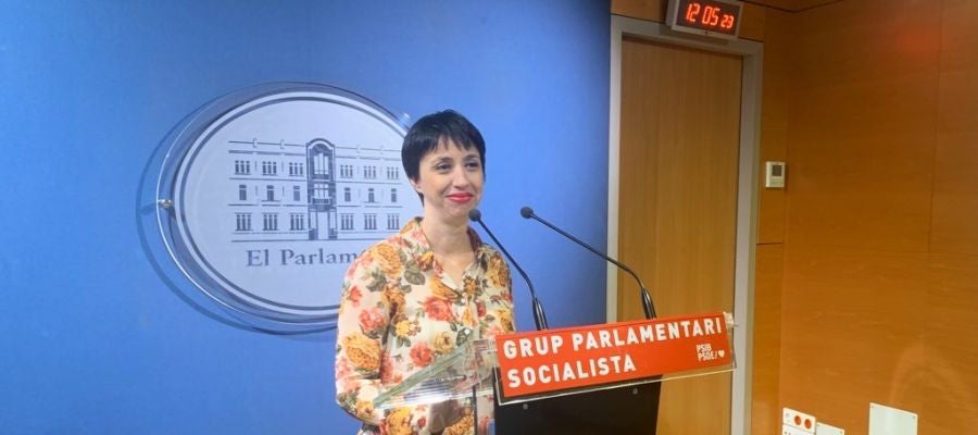 Silvia Cano, Portavoz de los socialistas en el Parlament Silvia Cano, Portavoz de los socialistas en el Parlament