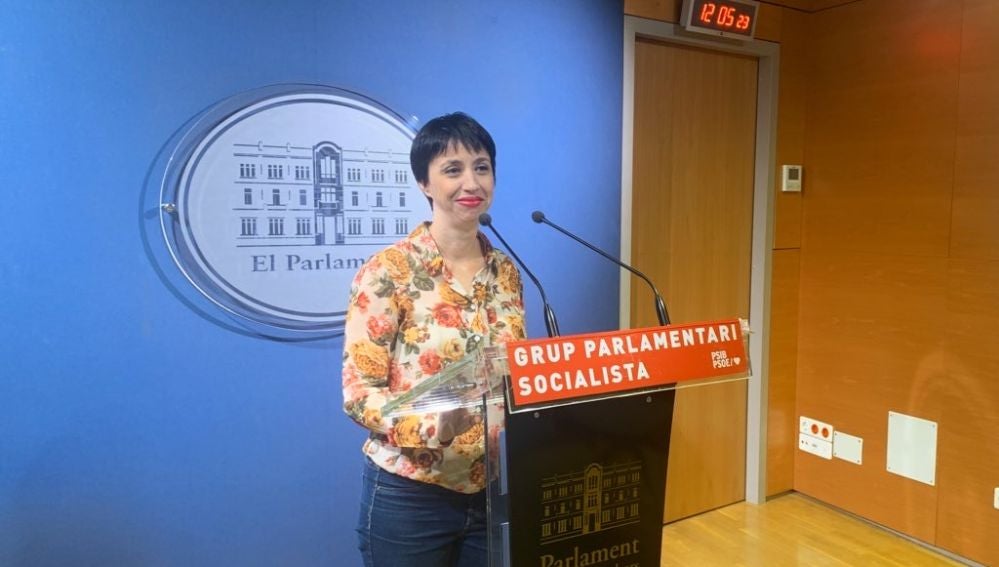 Silvia Cano, Portavoz de los socialistas en el Parlament