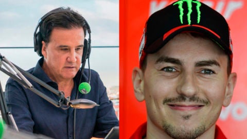 De la Morena y Jorge Lorenzo