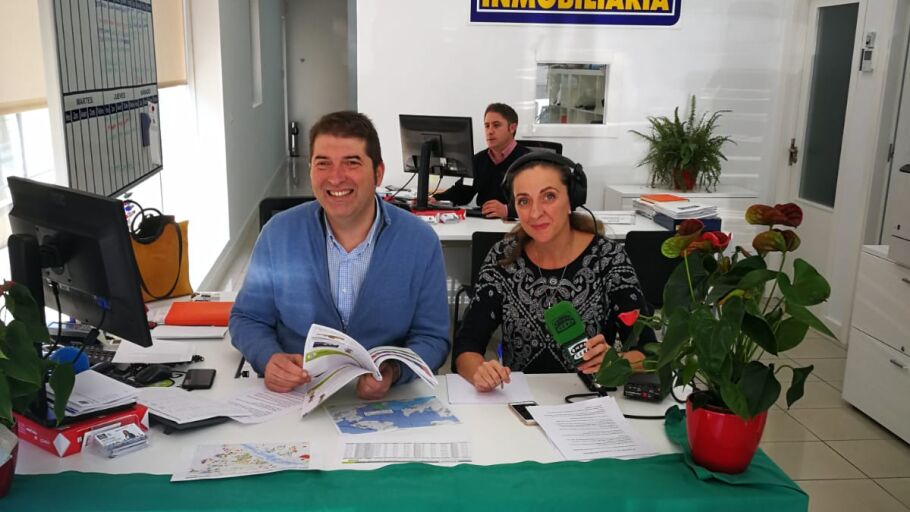 Dulce Arribas visita Vipr&eacute;s Inmobiliaria