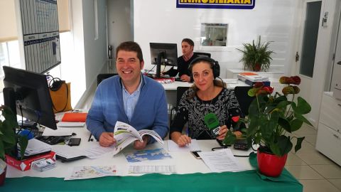 Dulce Arribas visita Vipr&eacute;s Inmobiliaria