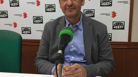 Jos&eacute; Manuel Caballero, durante la entrevista en Onda Cero Ciudad Real