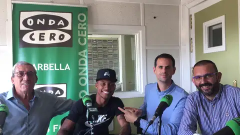 Paulo Vítor con Julio Rodríguez Paulo Vítor con Julio Rodríguez