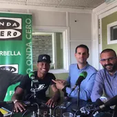 Paulo Vítor con Julio Rodríguez Paulo Vítor con Julio Rodríguez