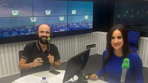 Begoña Villacís con David del Cura. Begoña Villacís con David del Cura.