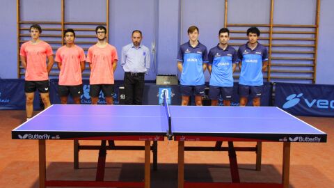 El Club Tenis de Mesa Dama de Elche cayó derrotado ante el Mataró (2-4) con la presencia de Diego Salazar, Jair Jiménez y Juan Carlos Pomares. El Club Tenis de Mesa Dama de Elche cayó derrotado ante el Mataró (2-4) con la presencia de Diego Salazar, Jair Jiménez y Juan Carlos Pomares.