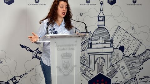 Sara Mart&iacute;nez, portavoz del equipo de Gobierno del Ayuntamiento de Ciudad Real