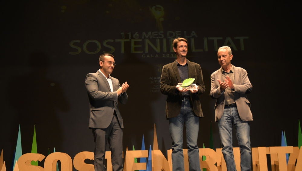 Imatge d´una Gala de la Sostenibilitat en l´Auditori de Vila-real. 