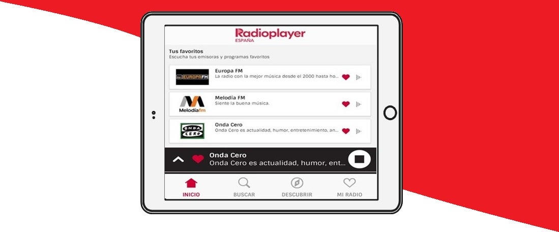 Onda Cero, Europa FM y Melodía FM ya se pueden escuchar a través de Radioplayer España Onda Cero, Europa FM y Melodía FM ya se pueden escuchar a través de Radioplayer España