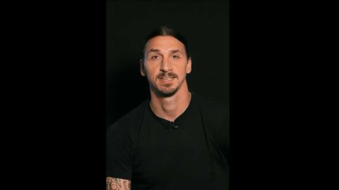 Ibrahimovic en el v&iacute;deo publicado en su Instagram
