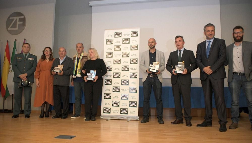 Foto de familia de la entrega de los premios de la edición 2018