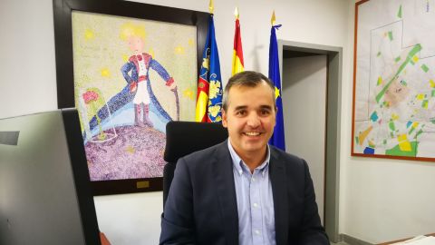 Antonio Puerto, alcalde de Aspe.