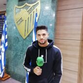 Antoñín, jugador del Málaga CF