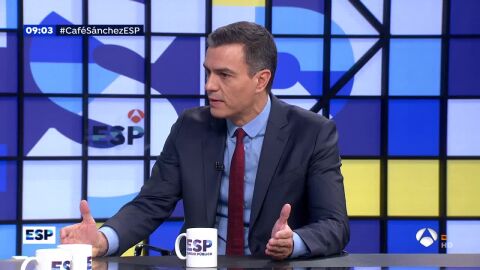 Pedro S&aacute;nchez en Espejo P&uacute;blico