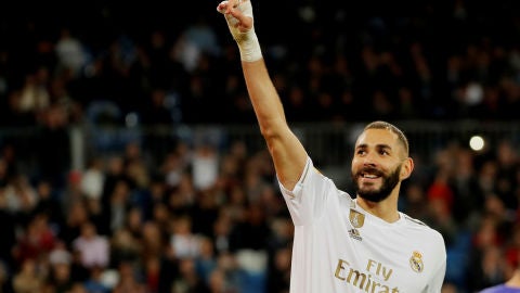 Benzema, tras marcar de penalti ante el Legan&eacute;s