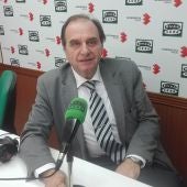 Javier Murugarren, durante la entrevista en Onda Cero Ciudad Real